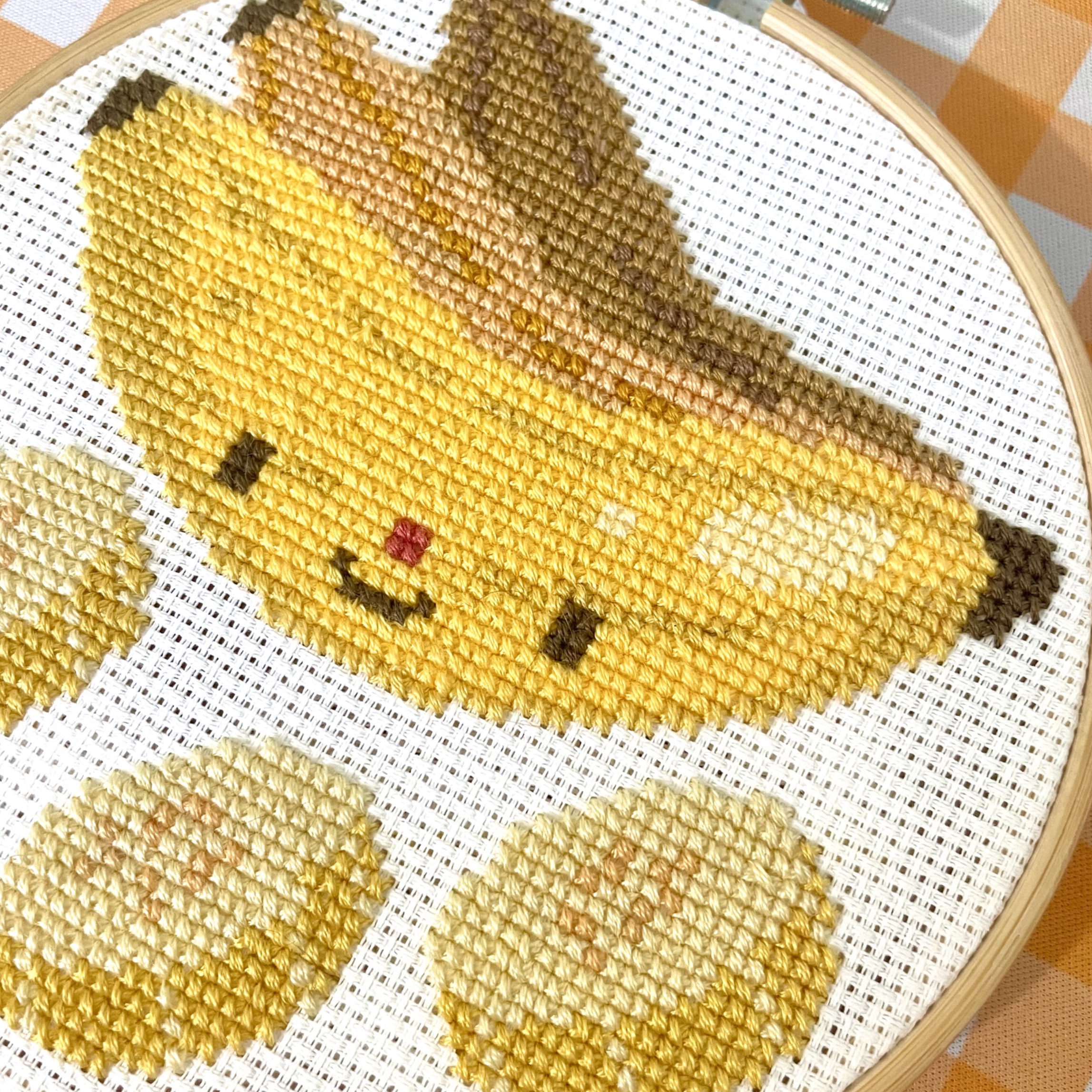 Hubert the Smiling Banana - Cross Stitch Pattern PDF – Image 2
