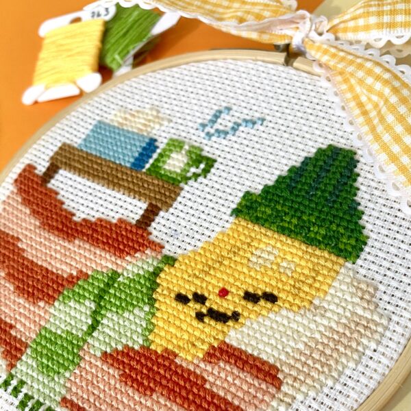 Sick Hubert - Cross Stitch Pattern PDF – Image 2